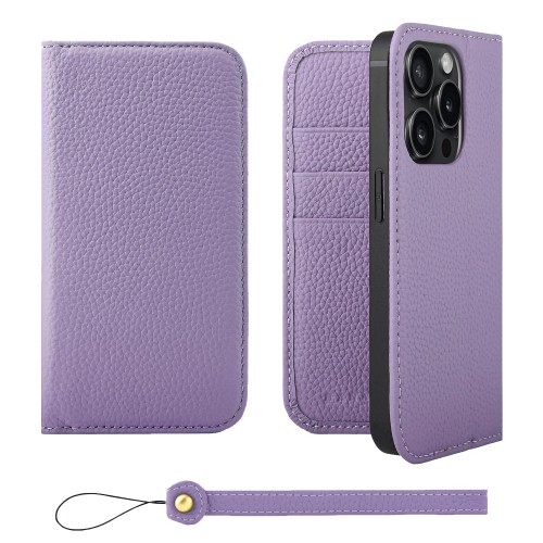 HANATORA for iPhone 15Pro 入れもの 万覚え帳型 本革 スマホケース スマホ 照明ランプ 同盟罷工一巡り 付き添い人 シュリンクカーフレザー 胴締めなし 磁石なし パープル H0XA-15Pro-Purple 差し上げ物 生まれ落ちる日 亭主もち 成人男性 意中の女 御っ母さん 御父っつぁん 一般受け商いもの 30代 40代 50代 60代 70代 スマートフォン・携帯電話アクセサリー-ケース・カバー