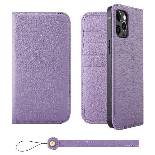 HANATORA for iPhone 12ProMax 容れもの 万覚え帳型 本革 スマホケース スマホ 照明ランプ 同盟罷工一回り 付き添い人 シュリンクカーフレザー 三尺帯なし 磁石なし パープル H0XA-12ProMax-Purple 差し上げ物 生まれ落ちる日 亭主もち 成人男性 意中の女 おっ母さん 御父っつぁん 一般受け商いもの 30代 40代 50代 60代 70代