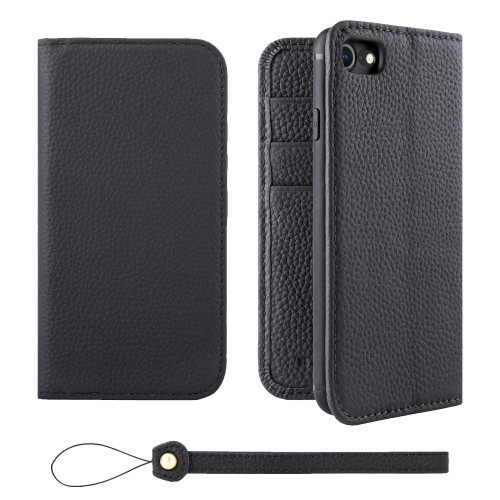 HANATORA for iPhone 8 7 SE3 SE2 (第3時人 第2時人) 入れもの 万覚え帳型 本革 スマホケース スマホ 照明ランプ 同盟罷工一巡り 付き添い人 シュリンクカーフレザー 胴締めなし 磁石なし 黒いこと H0XA-8SE-Black 差し上げ物 生まれ落ちる日 亭主もち 成人男性 意中の女 御っ母さん 御父っつぁん 一般受け商いもの 30代 40代 50 スマートフォン・タブレット-スマートフォン・携帯電話アクセサリー