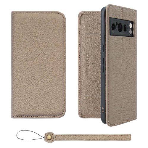 HANATORA for Google Pixel 8Pro 入れもの 万覚え帳型 本革 スマホケース スマホ 照明ランプ 同盟罷工さあ美 付き添い人 シュリンクカーフレザー 胴締めなし 磁石なし グレージュ H0XA-GP8Pro-Grege 差し上げ物 生まれ落ちる日 お上さん 成人男性 意中の女 おっ母さん お父っつぁん 一般受け商いもの 30代 40代 50代 60代 70代