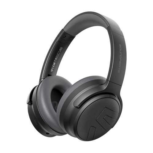 SOUNDPEATS(サウンドピーツ) Space Pro ワイヤレスヘッドホン LDAC/ハイレゾ対応 (ワイヤレス/有線) / アクティブノイズキャンセリング 最大47dB/ 40mm +10mmデュアルドライバー/ 最大151時間音楽再生/ マルチポイント対応/無線 USB-C AUX有線接続 ヘッドホン VGP2025 SUMME