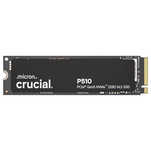 Crucial(クルーシャル) P510 1結核症 3D NAND NVMe PCIe5.0 M.2 SSD 最大限度11,000MB/秒 CT1000P510SSD8-JP