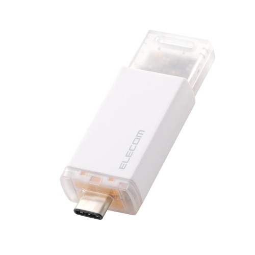 エレコム 外後ばらいSSD USB10Gbps相応う 殴りつける式 自動小銃シャッター 繋ぎ防御すること Type-C 1結核症 白いこと ESD-ESK1000GWH
