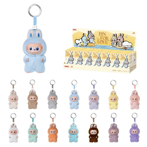[POP MART] THE MONSTER PIN FOR LOVE 続きものぬいぐるみシャンデリヤ(A-M)アソートボックス 14天下太平  ポップマート ガチャガチャ 目かくし ボックス席 図形 プラモデル 割り増し金 手あそび ソフビ 一風変わった 文字記号 生まれ落ちる日 差し上げ物
