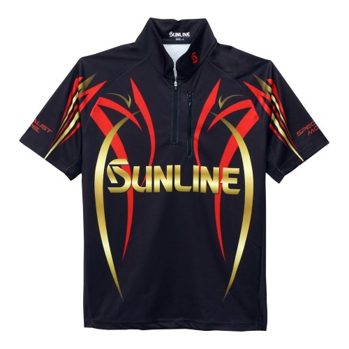 サンライン(SUNLINE) PRODRYシャツ(半袖) SUW-04502CW ブラック L