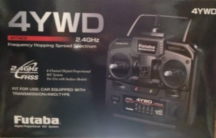 双葉電子工業 ATTACK 4YWD (2.4GHz) :T/R書き割り 025877