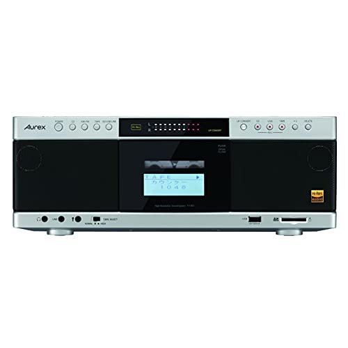 東芝 ハイレゾ CDラジカセ SD/USB/CD-RW相応う Aurex TY-AK1(N) 繻子ゴールド