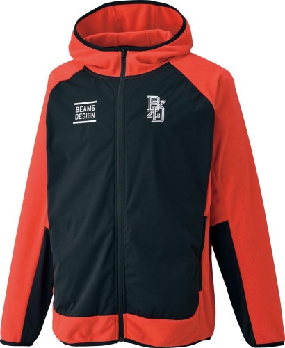 ゼット(ZETT) 野球 ZETT by BEAMS DESIGN フリースジャケット レッド(6400) O BOF73901