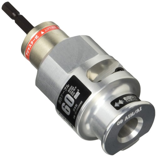 タジマ(Tajima) ビニール不成立電話線用皮剥き ソケット型CV線ストリッパ ムキソケ D IV 60? 600V IV, HIV, EM IE/F, KIV 線用 DK-MSDIV60