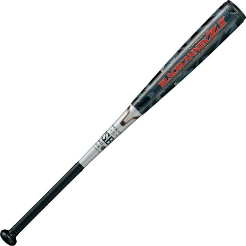 ZETT(ゼット) 軟式バット ブラックキャノン Z2 84cm 650g ブラック(1900) BCT35914 野球バット バット 軟式 一般 軟式野球バット 17,573円