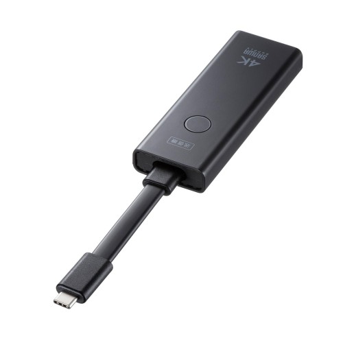 サンワサプライ 4K相応う無線電話HDMIエクステンダー(Type-C繋ぎ合わせる用・変速機機のみ) VGA-EXWHD12CTX