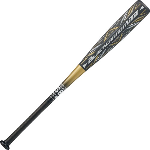 ゼット(ZETT) 少年野球 軟式 バット ブラックキャノンVTII FRP製(カーボン) 78cm 570g平均 ブラック(1900) BCT71610