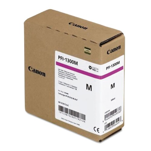 canon キヤノン 大判プリンタ インクタンク PFI-1300 M マゼンダ 330ml