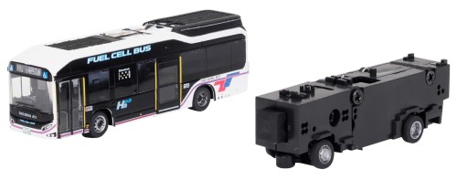 トミーテック (TOMYTEC) バスコレ走行取り合わせ トヨタSORA 動力書き割り 徳島二階建てバス遣りくち パノラマ装置 321835