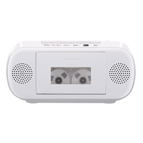 東芝 TOSHIBA CDラジオカセットレコーダー ホワイト TY-CDS9(W)｜ケーズショップ