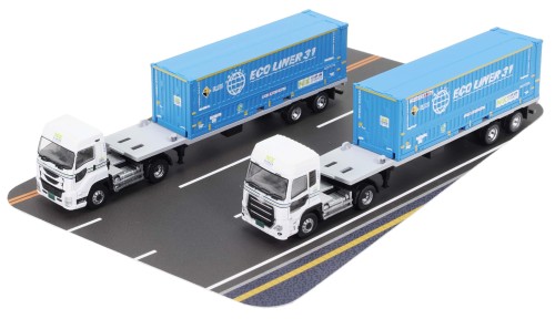 トミーテック (TOMYTEC) ザ・トレーラーコレクション トレコレ NX 日本通運 31ftコンテナトレーラー 2台セットA ジオラマ用品 331230