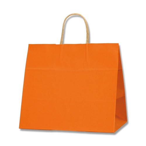 ヘイコー 手提 紙袋 25CB 32-4 未晒 クラフト オレンジ 32x20x29cm 50枚