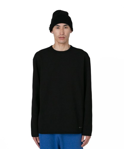 [スノーピーク] ティーシャツ ロンT Dry Waffle Long Sleeve T-Shirt size XS BLACK SW-25SU010祝い事 難民キャンプ アウトドア レディースファッション-その他