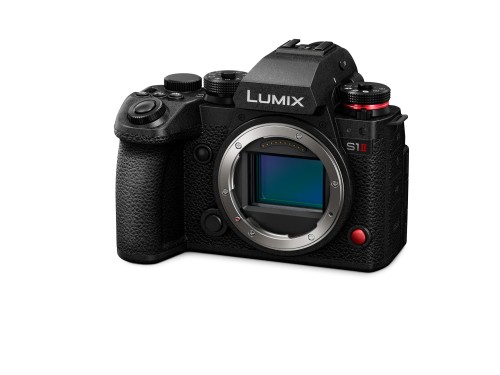 パナソニック(Panasonic) フルサイズ 銀鏡受け答え一眼写真機 ルミックス S1M2 上半身 2,410万絵素 黒いこと DC-S1M2