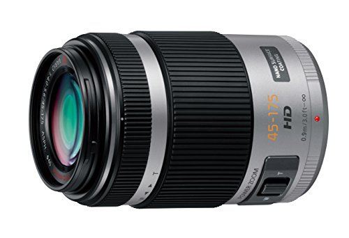 パナソニック(Panasonic) 望遠望遠レンズ マイクロフォーサーズ用 ルミックス G X VARIO PZ 45-175粍/F4.0-5.6 ASPH./POWER O.I.S. しろがね色 H-なおなお書き45175-S
