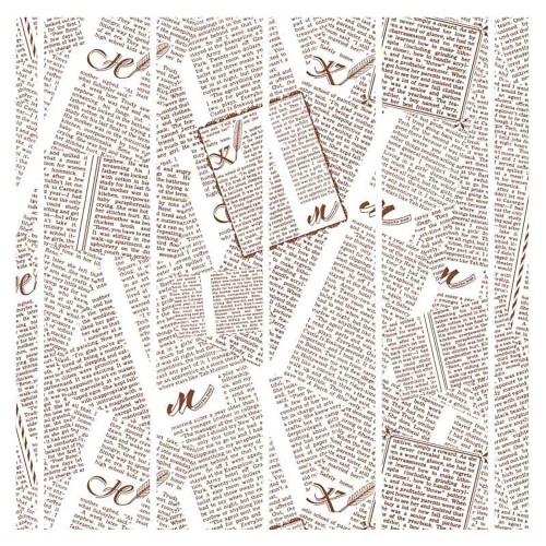 ケース販売HEIKO ワックスペーパー フェザーイニシャル 白 300×300mm 004527004 1ケース(100枚入×50個 合計5000枚)