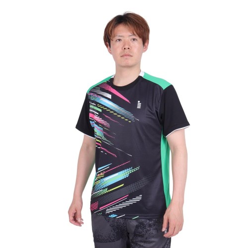 ゴーセン GOSEN 庭球御召しもの ユニ一発やる 力くらべティーシャツ T2400 2024SS