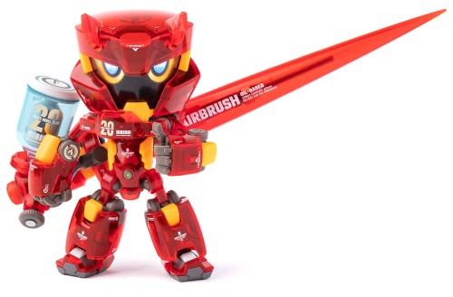 ウェーブ 核誠治造 HEATS BOY 全高約90mm ノンスケール PVC (一部ABS、ダイキャスト) 製 可動フィギュア|ケーズショップ