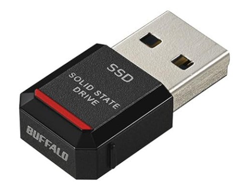 緩衝装置置き目 パソコン相応う USB3.2(Gen1)相応う TV録画相応う SSD SSD-PST1.0U3-BA