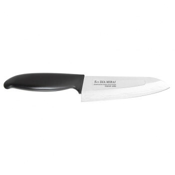 フォーエバー 5カラットダイヤチタン包丁190mm 溝付き 5CT-TW19H|ライフ&ビューティ