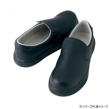 アイトス 4441 耐滑コックシューズ(先芯入り)(男女兼用) ブラック 25.5cm
