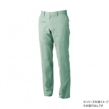 桑和 9669-99 スラックス(ノータック.脇ゴム) LLサイズ モスグリーン(107) SOWA