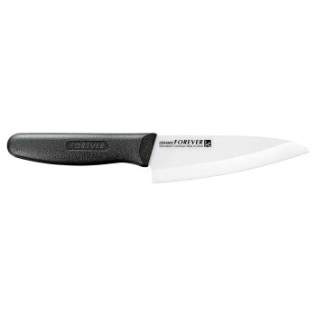 フォーエバー 銀セラミック包丁 両刃 140mm KCW-14