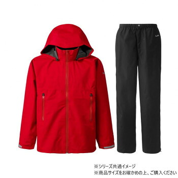 GORE-TEX ゴアテックス パックライトプラスレインスーツメンズ SR150M/RD 3L レッド SR150M