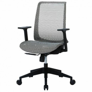 井上金庫販売 オフィス用 SPN メッシュチェア 肘付キ シルバー SPN-53A SV|ライフ&ビューティ