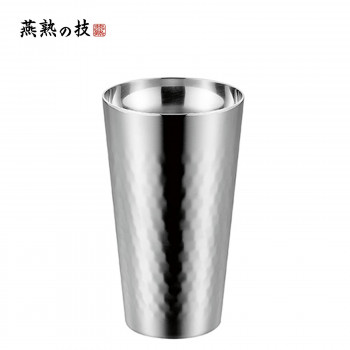 燕熟の技 チタン二重タンプラー240ml(鏡鑑入眼) EJA-1501