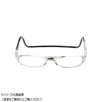 オーケー光学　老眼鏡クリックリーダー ユーロ EBC ブラック＆クリアー+1.50