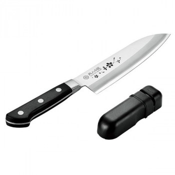 燕人の匠 桜吟 三徳まかない方165粍＆研ぎ ETO-1002