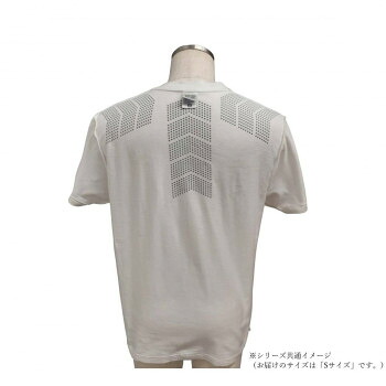 ケアオール　ポリエステルTシャツ　プレミアムショルダープラス　S　ホワイト　ECR-560054