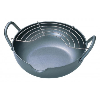 極天　極厚揚げ鍋　28cm　GT-28W　604311
