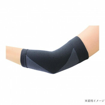 ケアオール　超固定　ひじサポーター1枚入り　F(ひじ頭周り約17～35cm)左右兼用　ブラック　ECR-530156