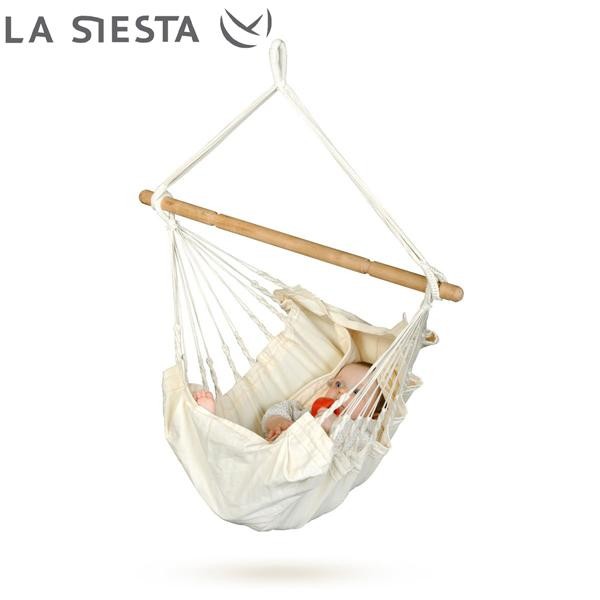 楽天市場】LA SIESTA(ラシエスタ) baby hammock ベビーハンモック ecru YABN-1 : ライフ＆ビューティ