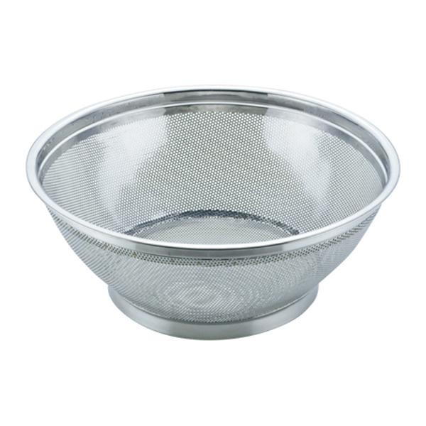 UK18-8パンチング浅型ざる 60cm 001481-060 27,939円
