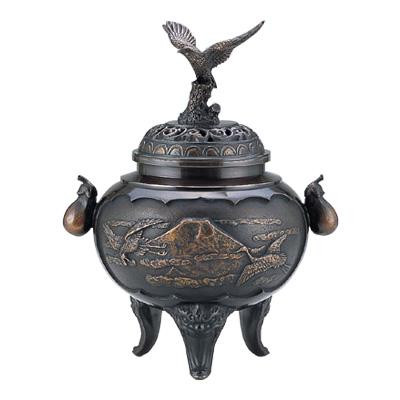 高岡銅器　香炉　夢香炉 129-09