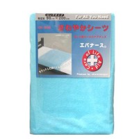 エバナース　さわやかシーツ　裏側全面防水加工　ロングタイプ　OK-508