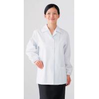 SKP335　White　Wear　女子長袖白衣綿