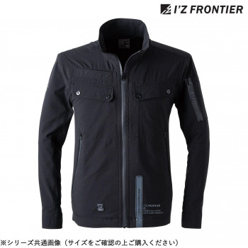 アイズフロンティア ストレッチ3Dワークジャケット 05 ブラック L 3120