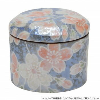 花音II小型骨壺 有田焼 小 雅桜ブルー 32B38500z2072 4,155円