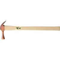 王将　仮枠ハンマー　棟友ブロンズ仮枠ハンマー(木柄)　止無中　600mm