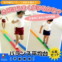 平衡にする押しならす台 6本書き割り