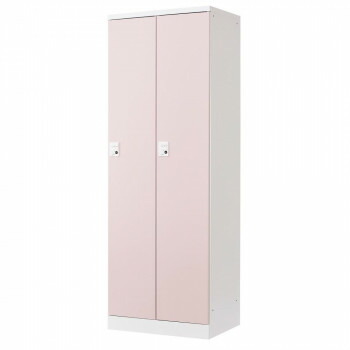 豊國工業 オール扉タイプ2人用 W600(内筒交換錠) RLK-TTN260-WLP